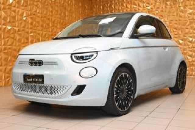 Fiat 500e Cabrio 43kwh La Prima Pelle Navi Cam 17 Strafull! 