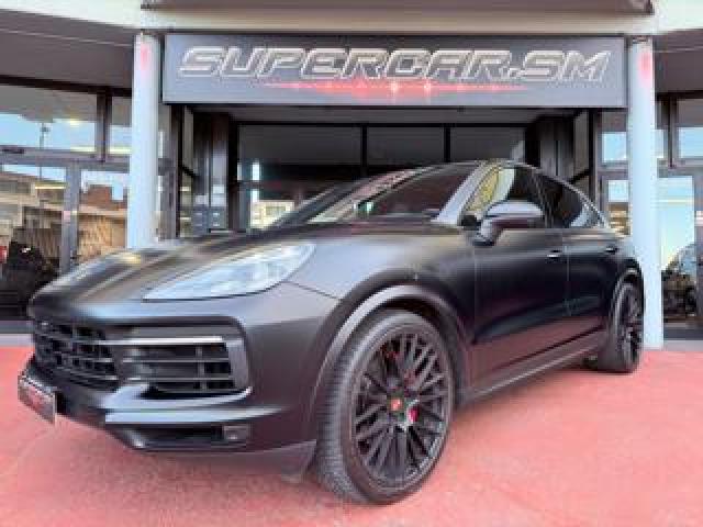 Porsche Cayenne Coupé Nero Opaco Ruote Sterzanti Sedili Ventilati 
