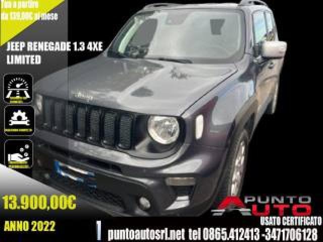 Jeep Renegade 1.3 T4 190cv Phev 4xe At6 Limited 